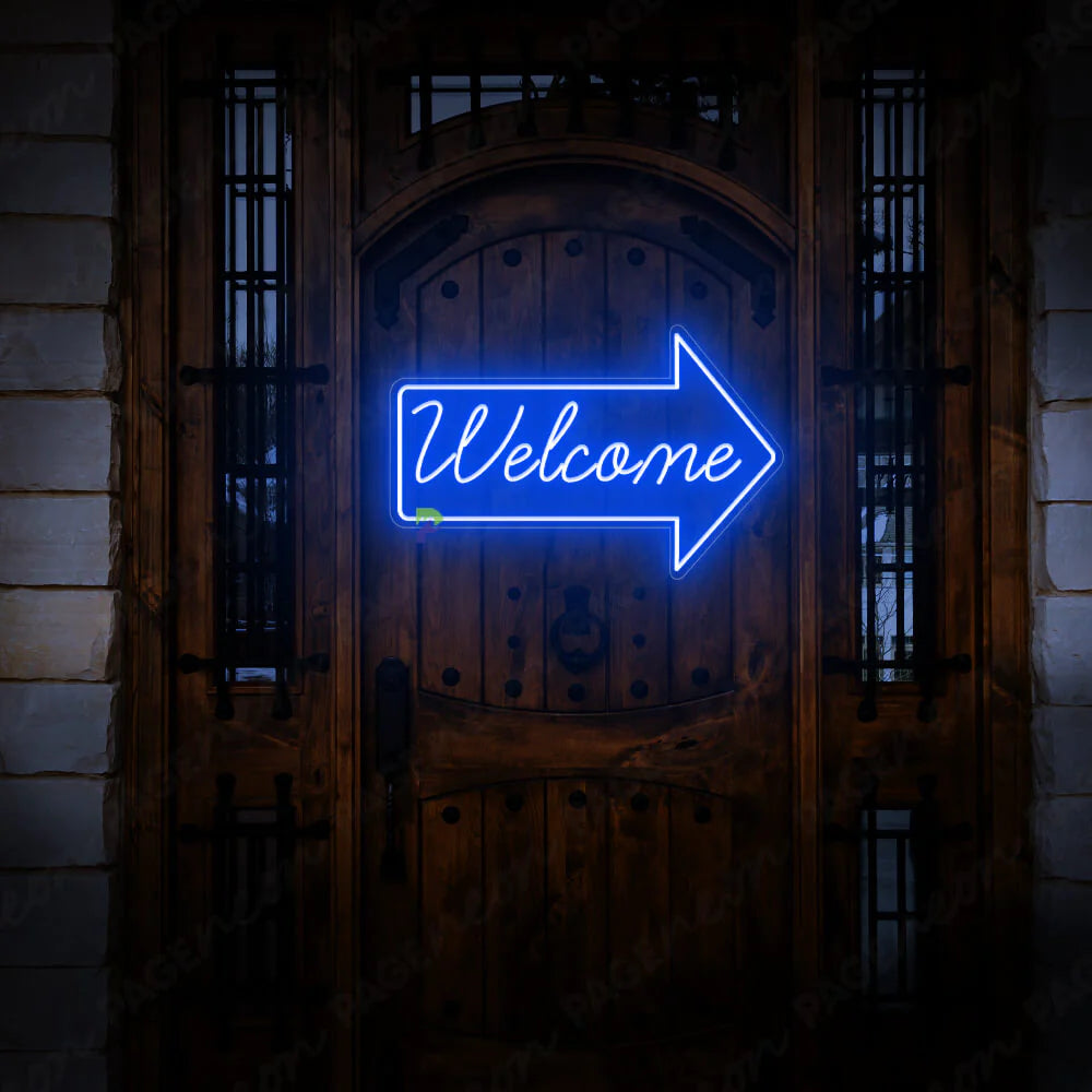 Welcome Neon Sign | Professional Business Welcome Neon Signs - Increase Brand Visibility & Attract Customers - NeonTitle