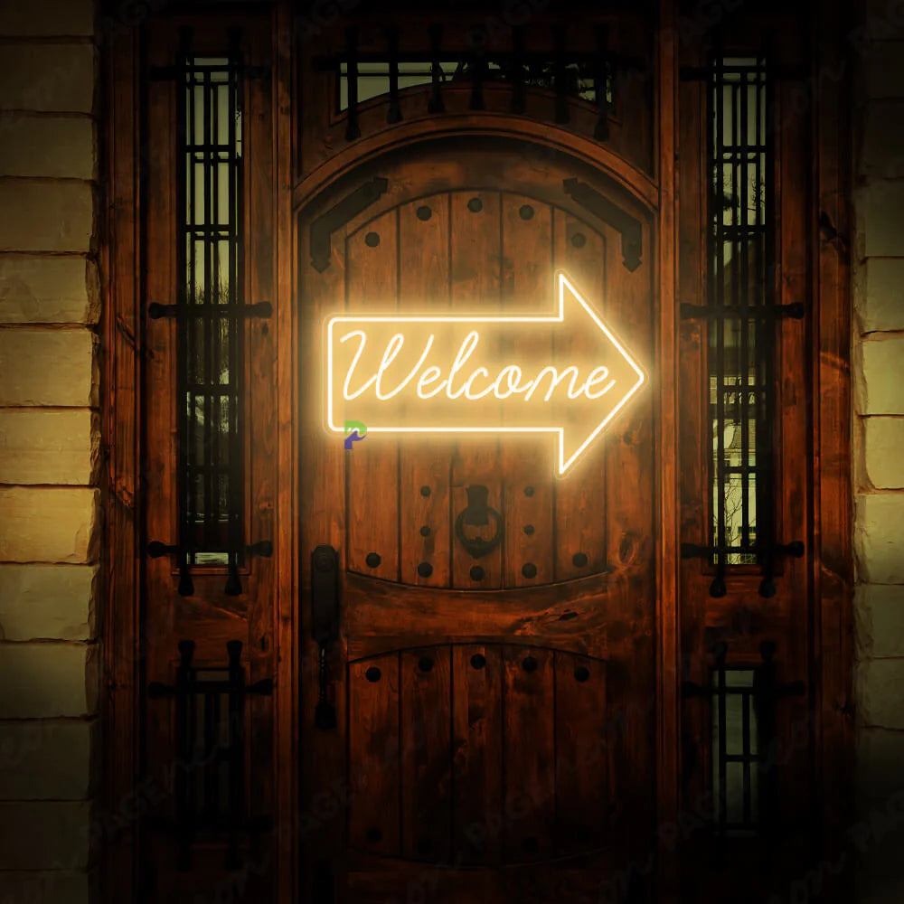 Welcome Neon Sign | Professional Business Welcome Neon Signs - Increase Brand Visibility & Attract Customers - NeonTitle