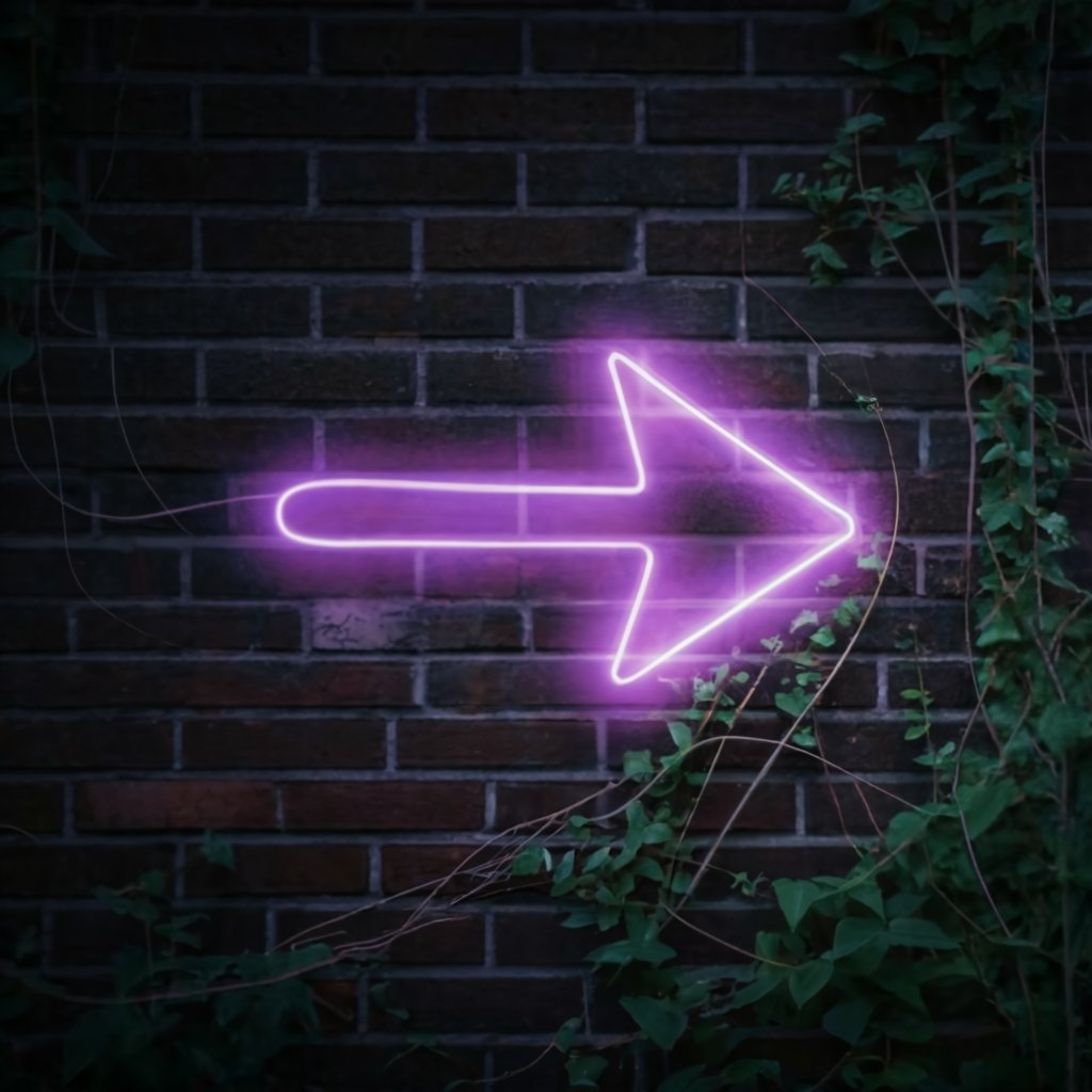 The Ultimate Business Neon Arrow Sign: Illuminate Your Brand with Style - NeonTitle