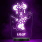 Personalised Colour Change Light LED Bedroom Night Light Boys Girls Jump Spiderman