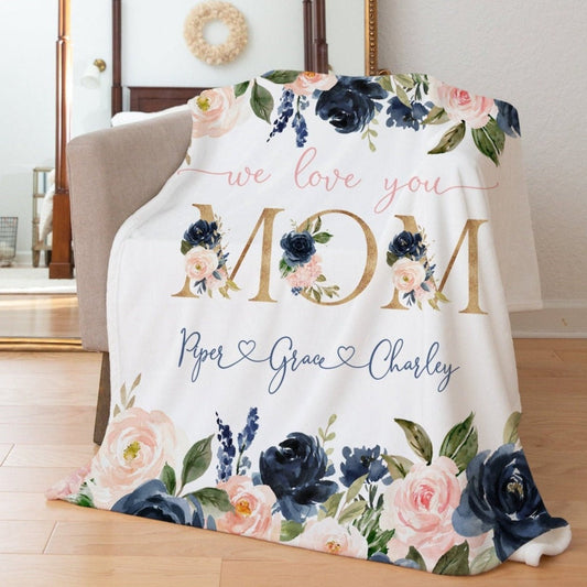 mother's day gift blanket