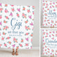 Personalized  Flora Mom/Nana/Auntie We Love You Blanket｜11042236