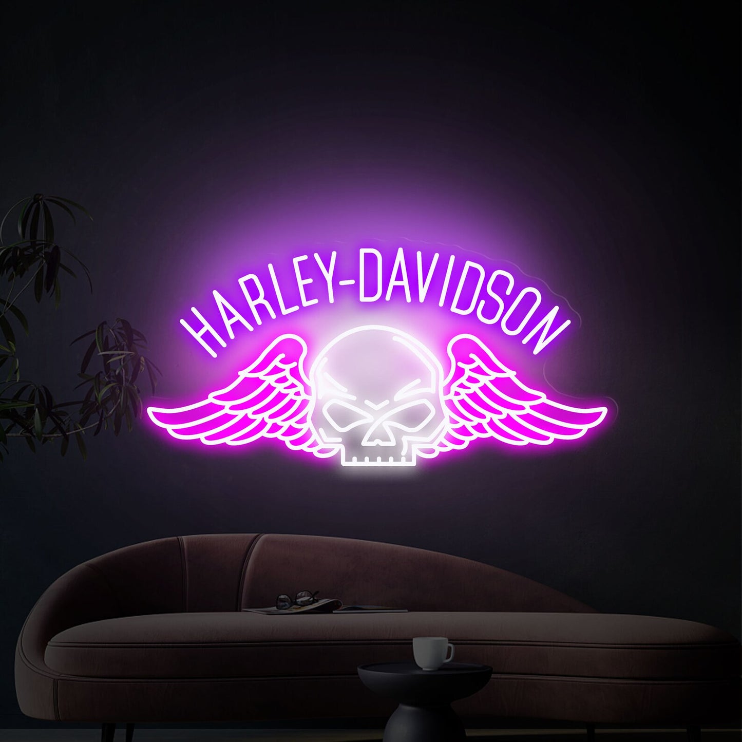 Brand New Harley Davidson Neon Sign - High Quality & Bright. Perfect Addition to Your Collection II - NeonTitle