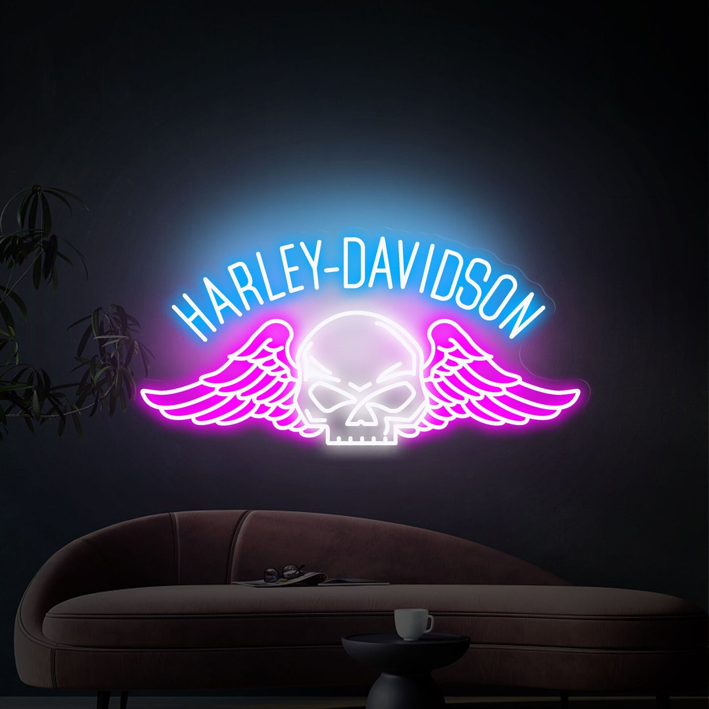 Brand New Harley Davidson Neon Sign - High Quality & Bright. Perfect Addition to Your Collection II - NeonTitle