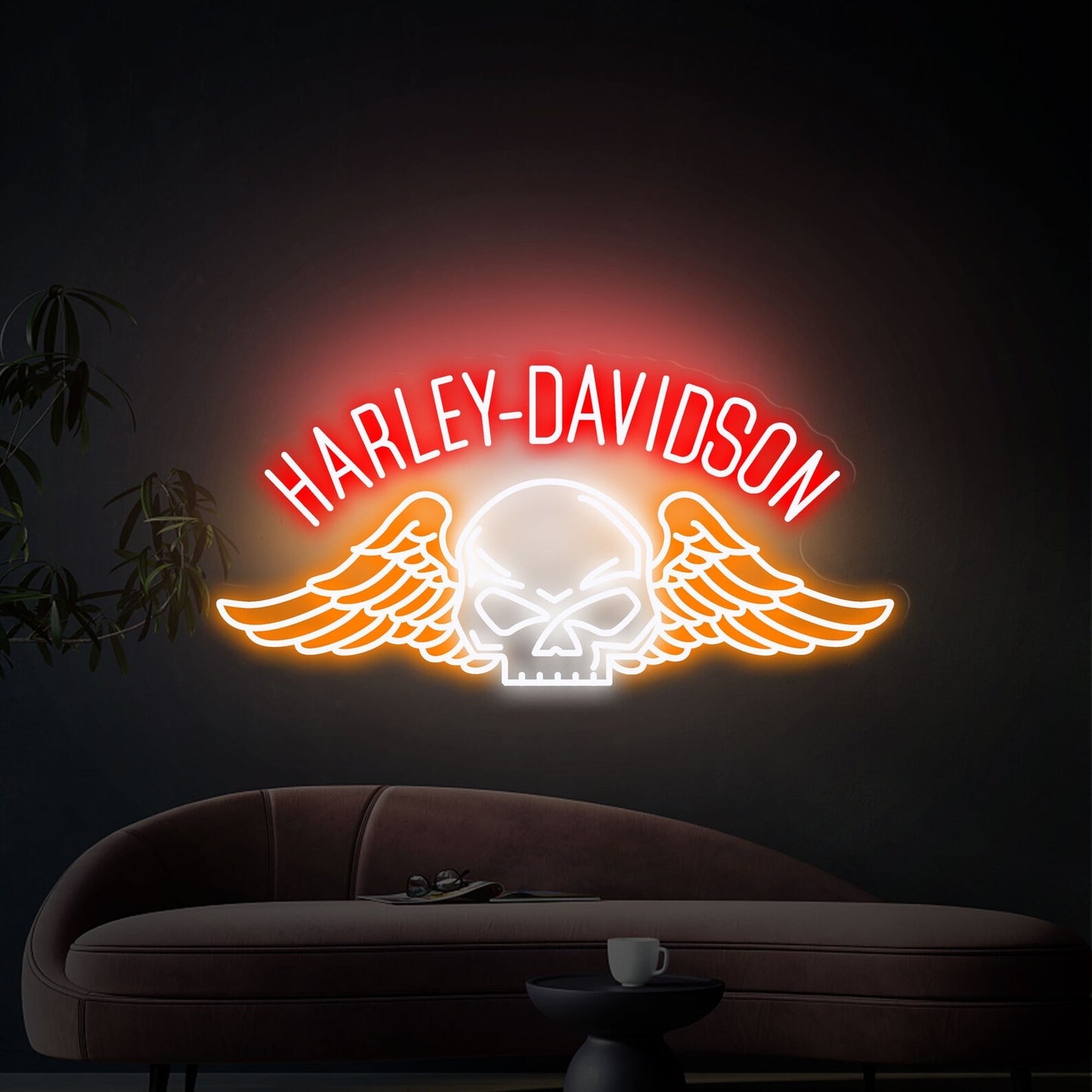 Brand New Harley Davidson Neon Sign - High Quality & Bright. Perfect Addition to Your Collection II - NeonTitle