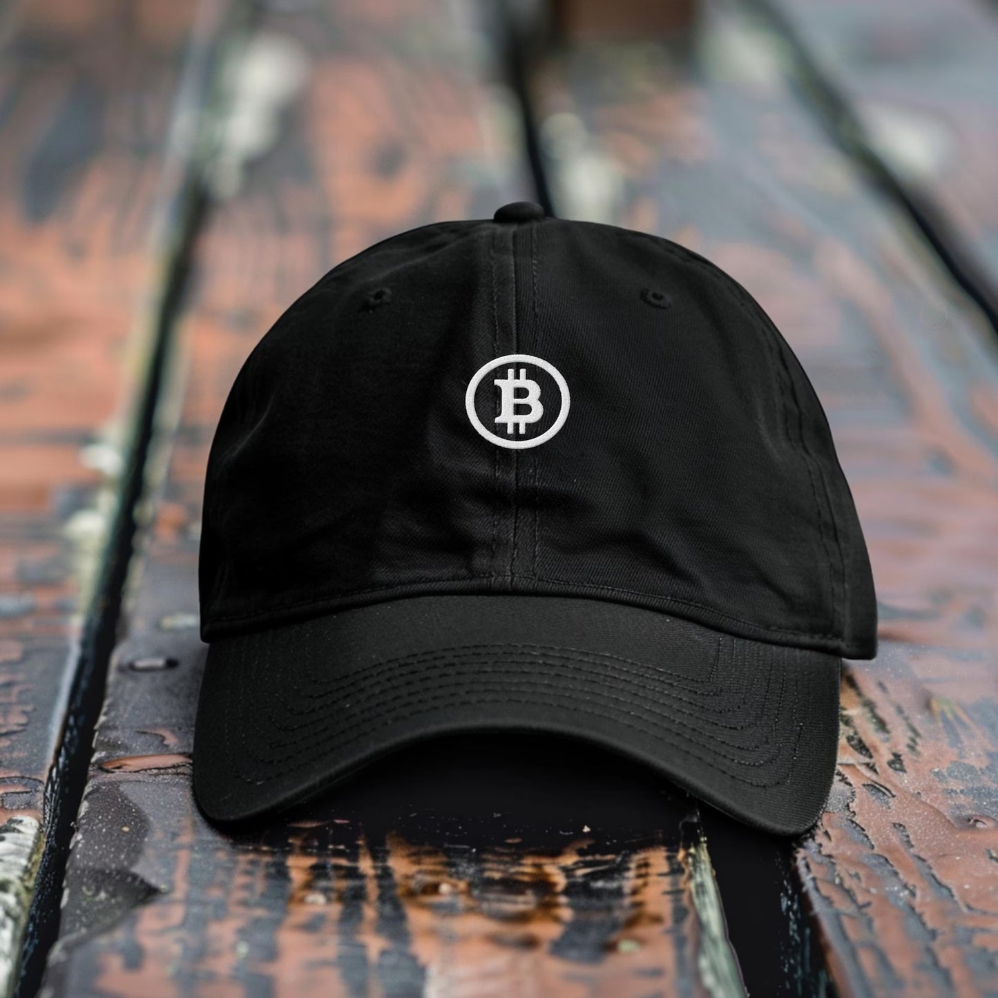 Embroidered Bitcoin Hat