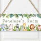 Personalised Bedroom Door Sign Multi Styles