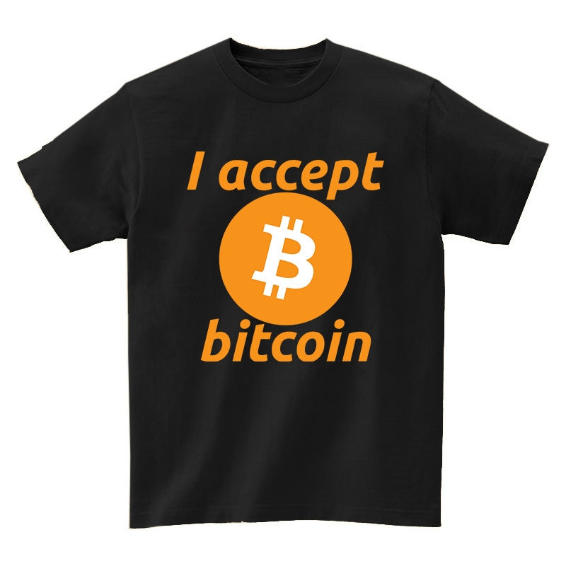 Bitcoin Oversize Shirt T-shirt “I Accept”