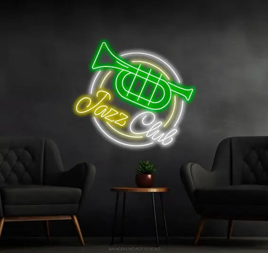 Explore the Vibrant Atmosphere: Jazz Club Neon Sign Illuminates Your Venue! - NeonTitle