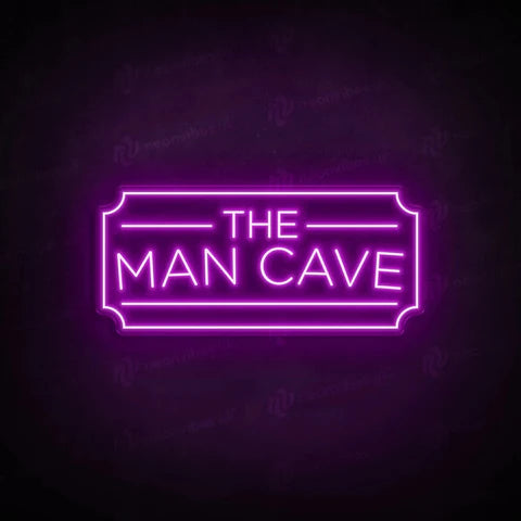 Enhance Your Home Bar with a Man Cave Neon Sign - NeonTitle