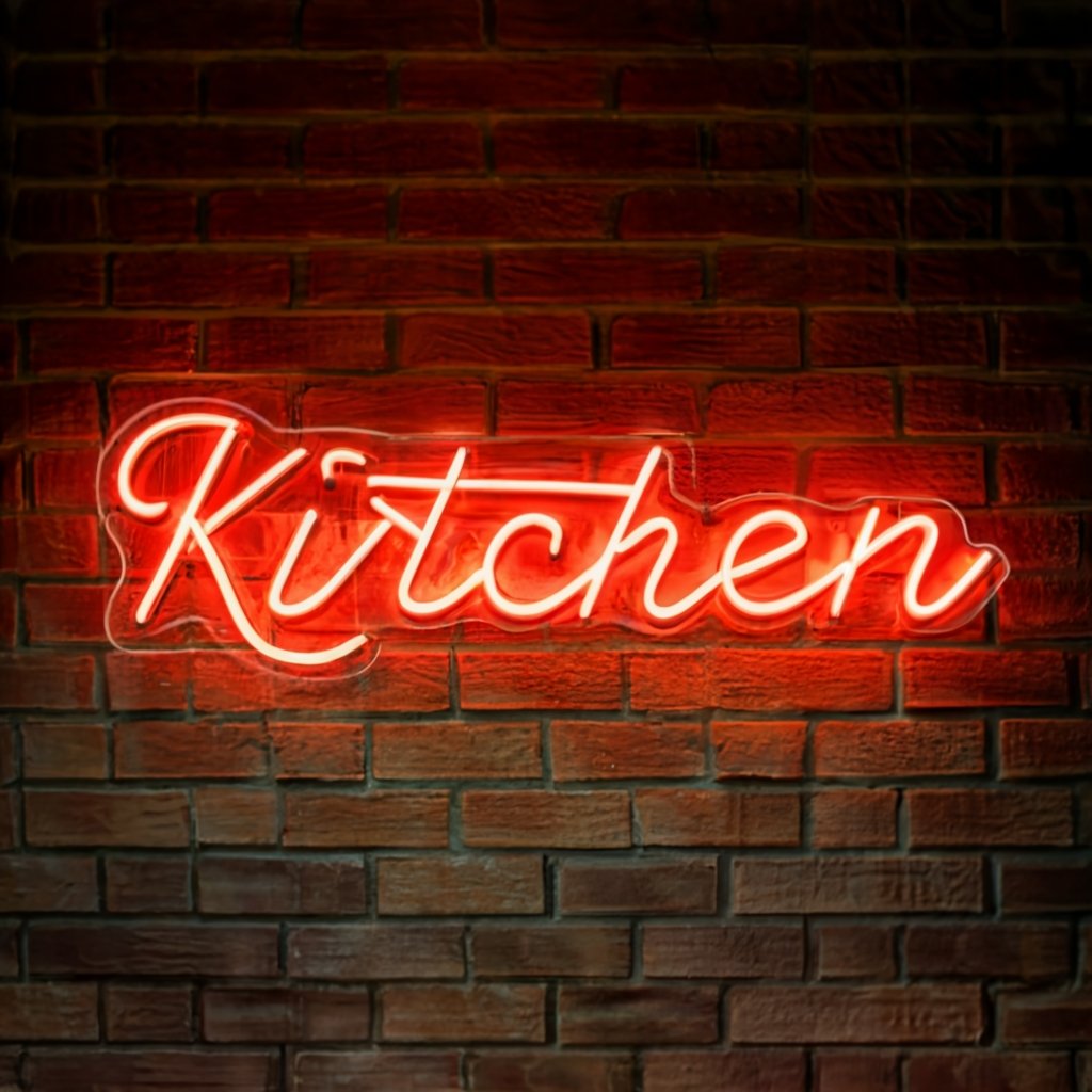 Highly Effective Neon Kitchen Sign | Expertly Crafted for Kitchens and Bars - NeonTitle
