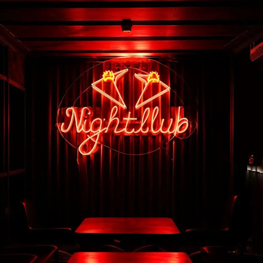 Nightclub neon sign - NeonTitle