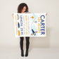 Custom Name Fleece Cartoon Airplane Blanket III09
