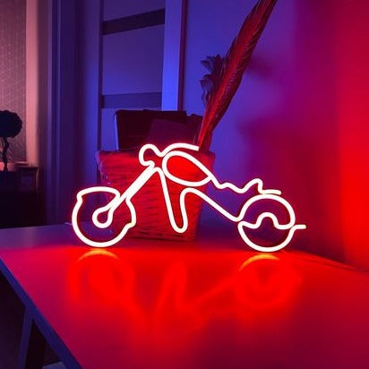 Experience the Thrill of Riding the New Harley Motorcycle - Ride Em Hard Neon! Shop Now and Unleash Your Love 2 Ride at Bar. - NeonTitle