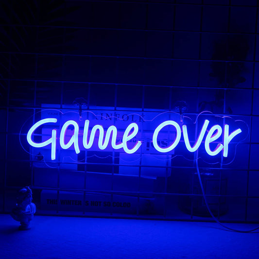 Game Over Led Neon Sign - NeonTitle