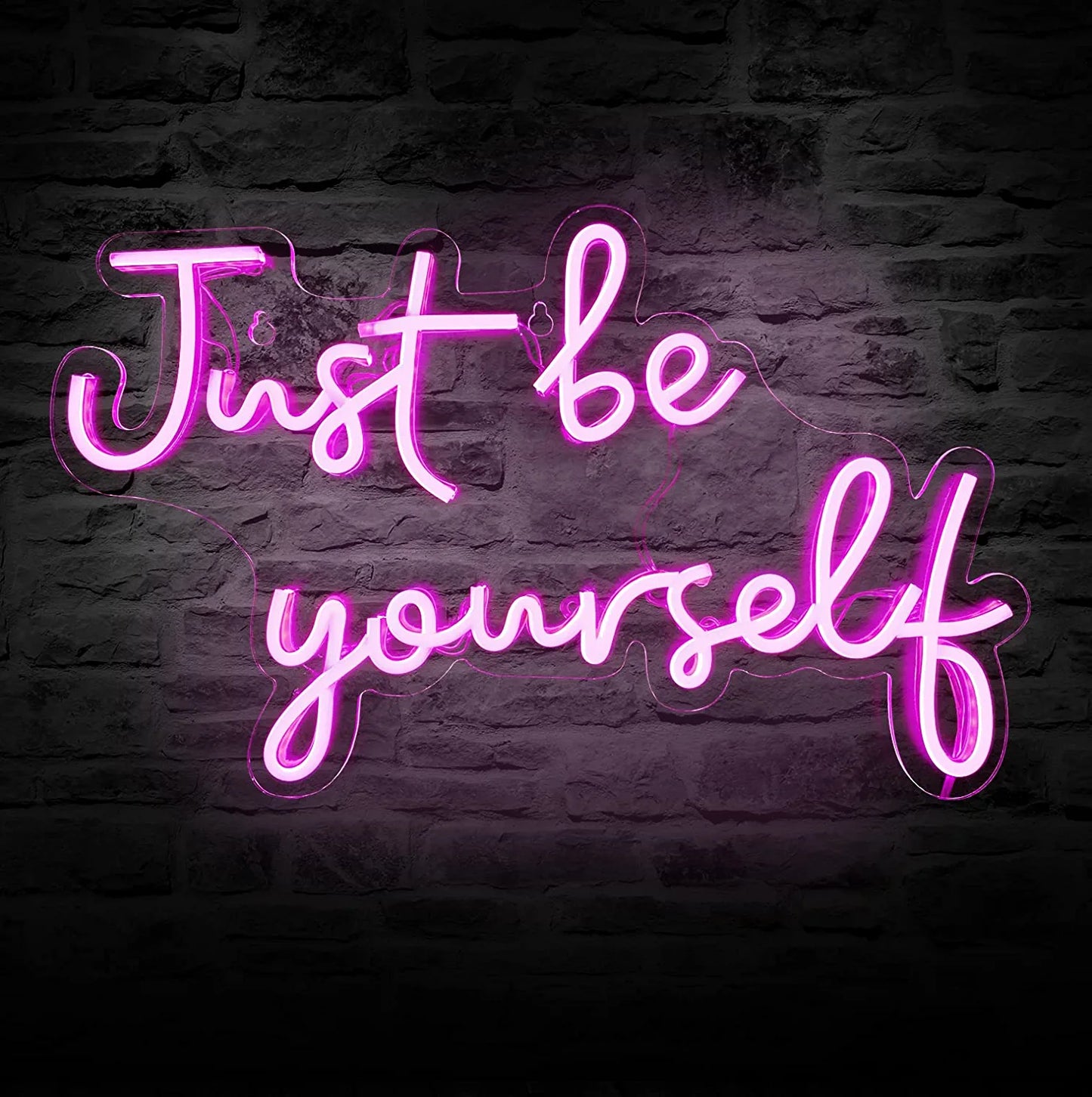 Just Be Yourself Led Neon Sign - NeonTitle