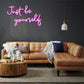 Just Be Yourself Led Neon Sign - NeonTitle